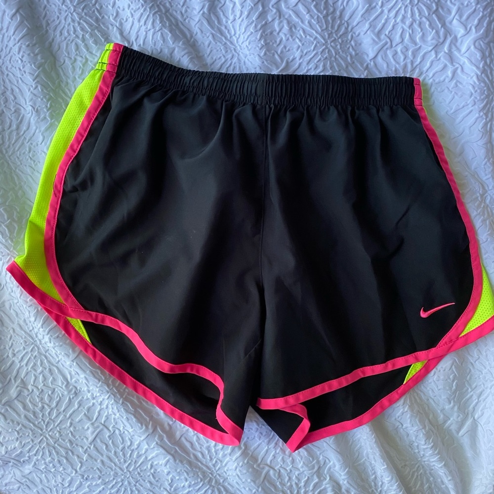 black nike shorts